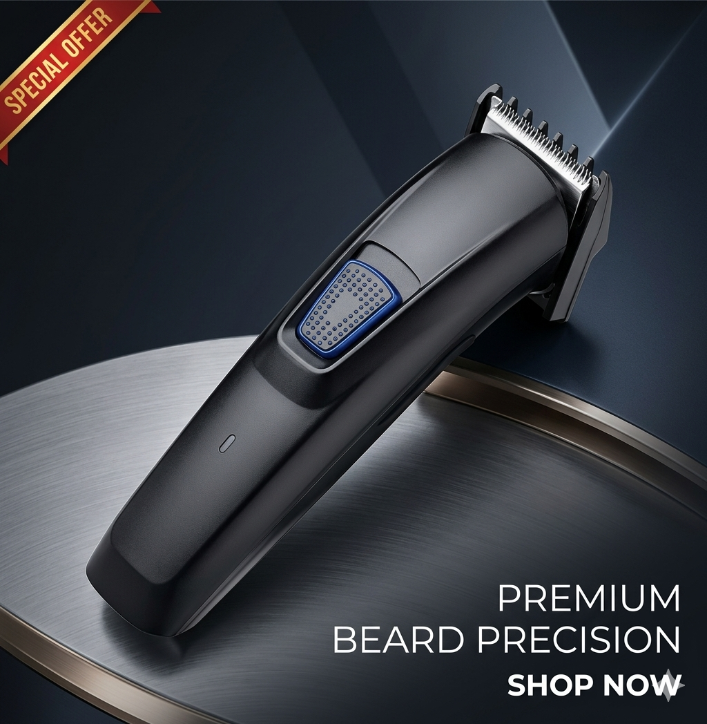 Budget-Friendly & Powerful: The HTC AT-522 Rechargeable Trimmer. - Image 2